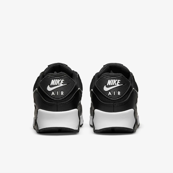 Nike Air Max 90 Womens Sneakers Shoes Customized with Crystals Black - Picture 2 of 6